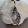 Agaat geode hanger