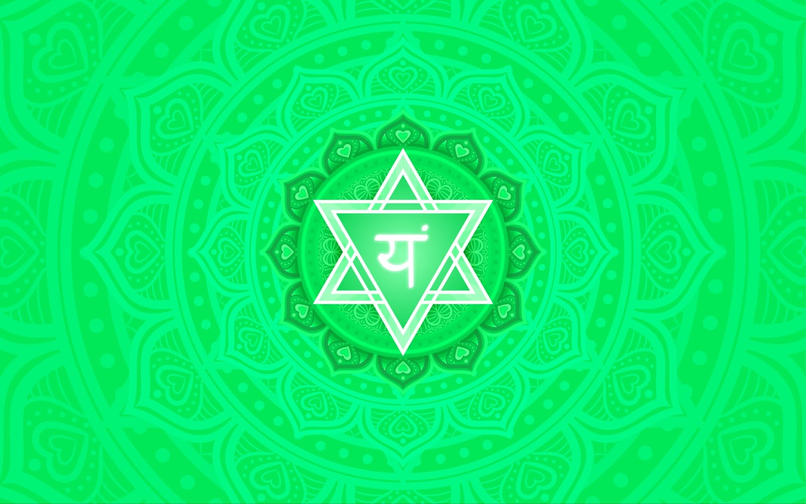 Het vierde chakra, Het hartchakra, Anahata spirituele betekenis symboliek