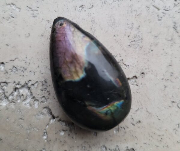 Labradoriet druppel hanger