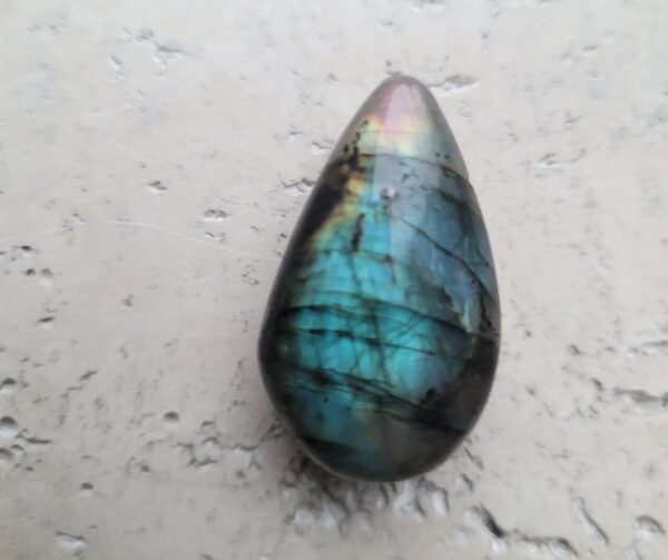 Labradoriet druppel hanger