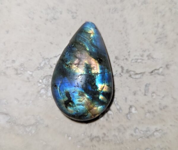 Labradoriet druppel hanger