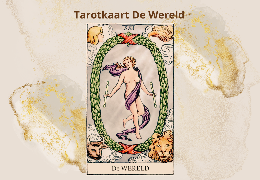 Tarot tarotkaart de wereld betekenis en symboliek