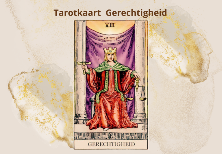 Tarot tarotkaart de Gerechtigheid betekenis en symboliek