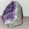 Amethist geode in basalt