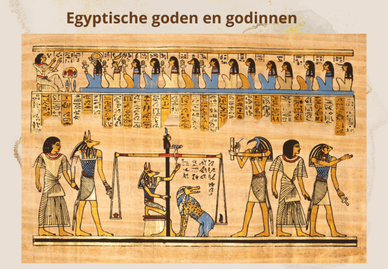 Egyptische goden godinnen symboliek mythe spiritueel spirituele betekenis