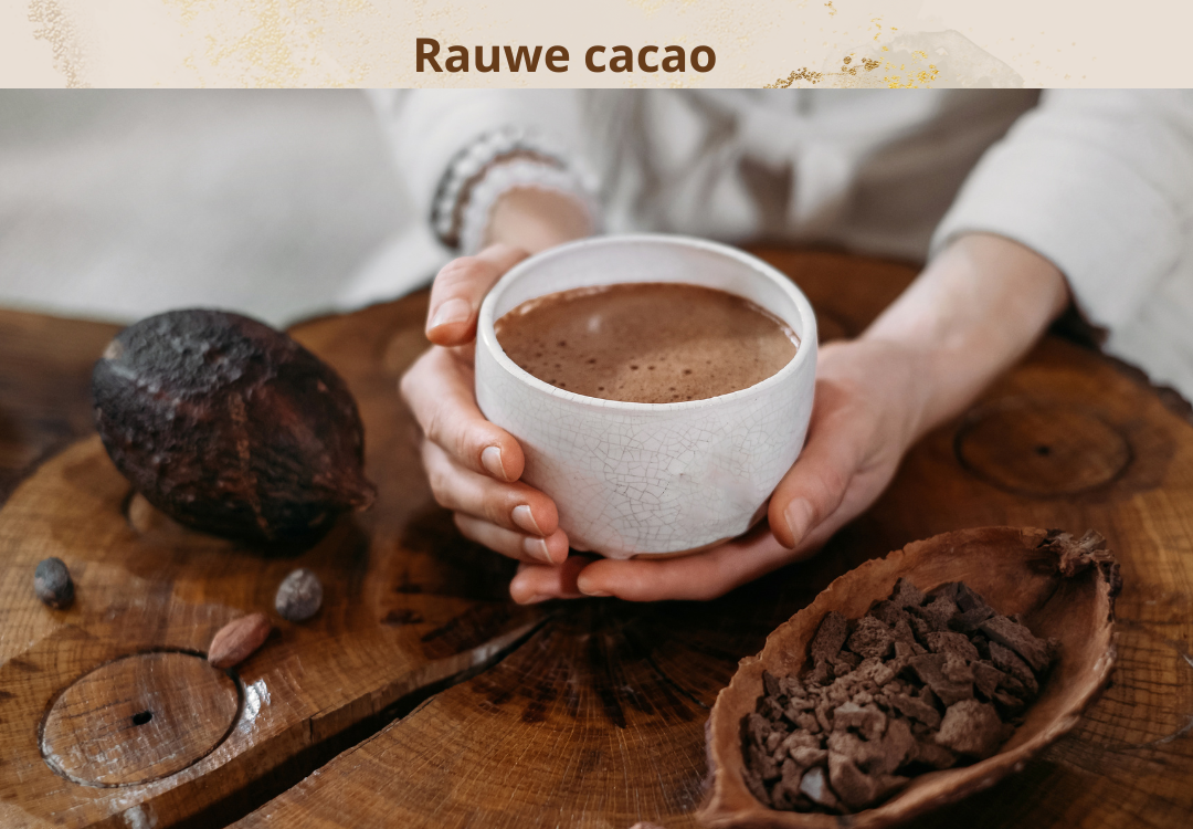 Rauwe raw cacao spiritueel spirituele ceremonie ritueel recept Cacaoceremonie