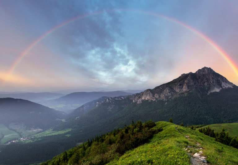 regenboog spirituele betekenis droom dromen symboliek